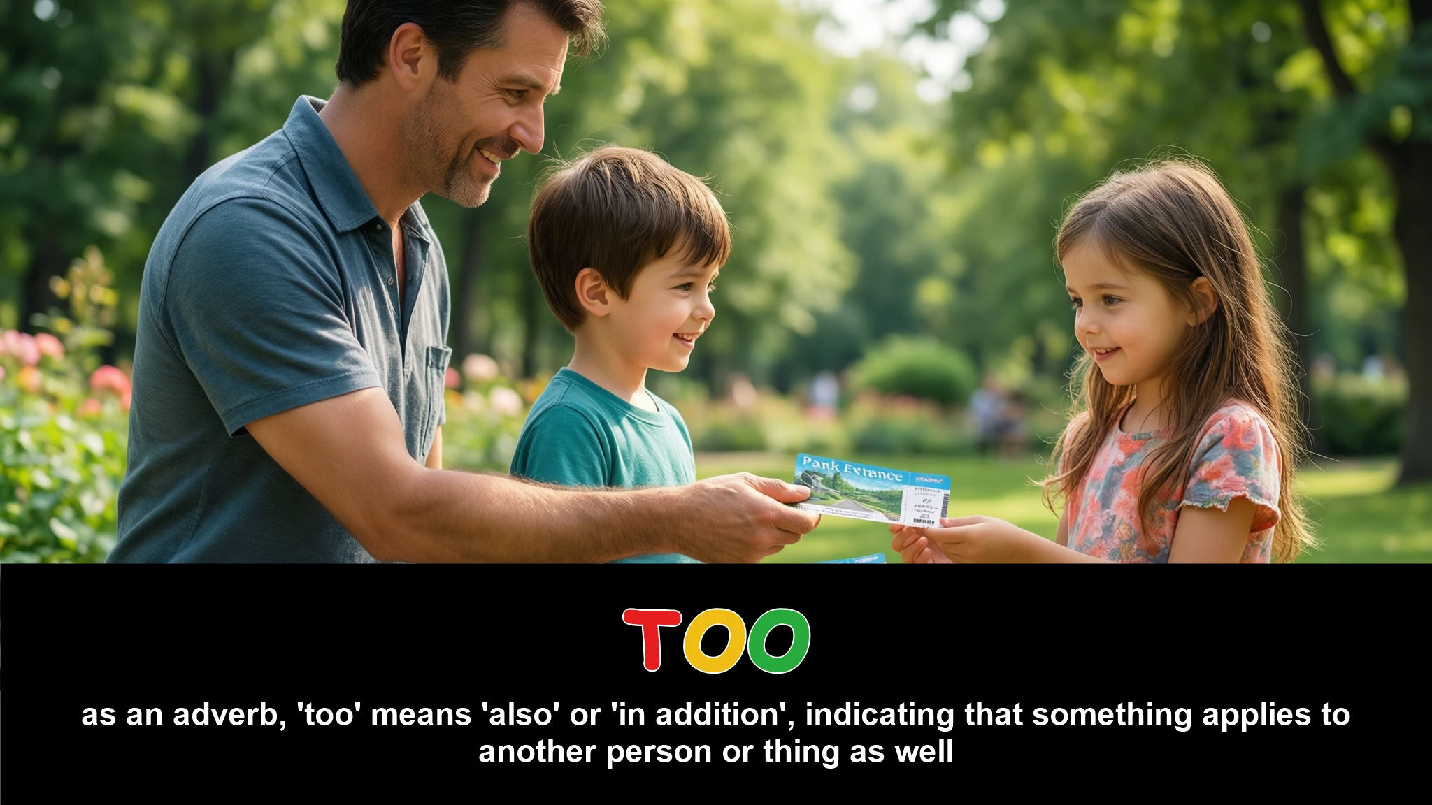 English Illustration for too